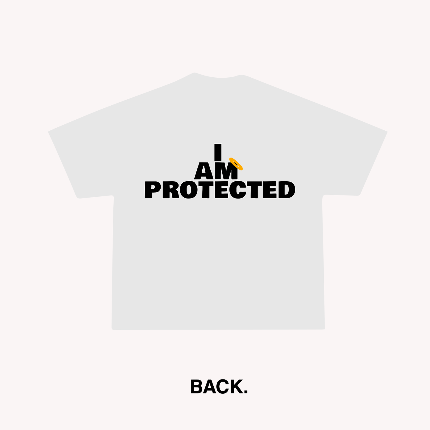 I Am Protected Tee - White