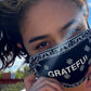GRATEFUL. Paisley Face Mask (Black)