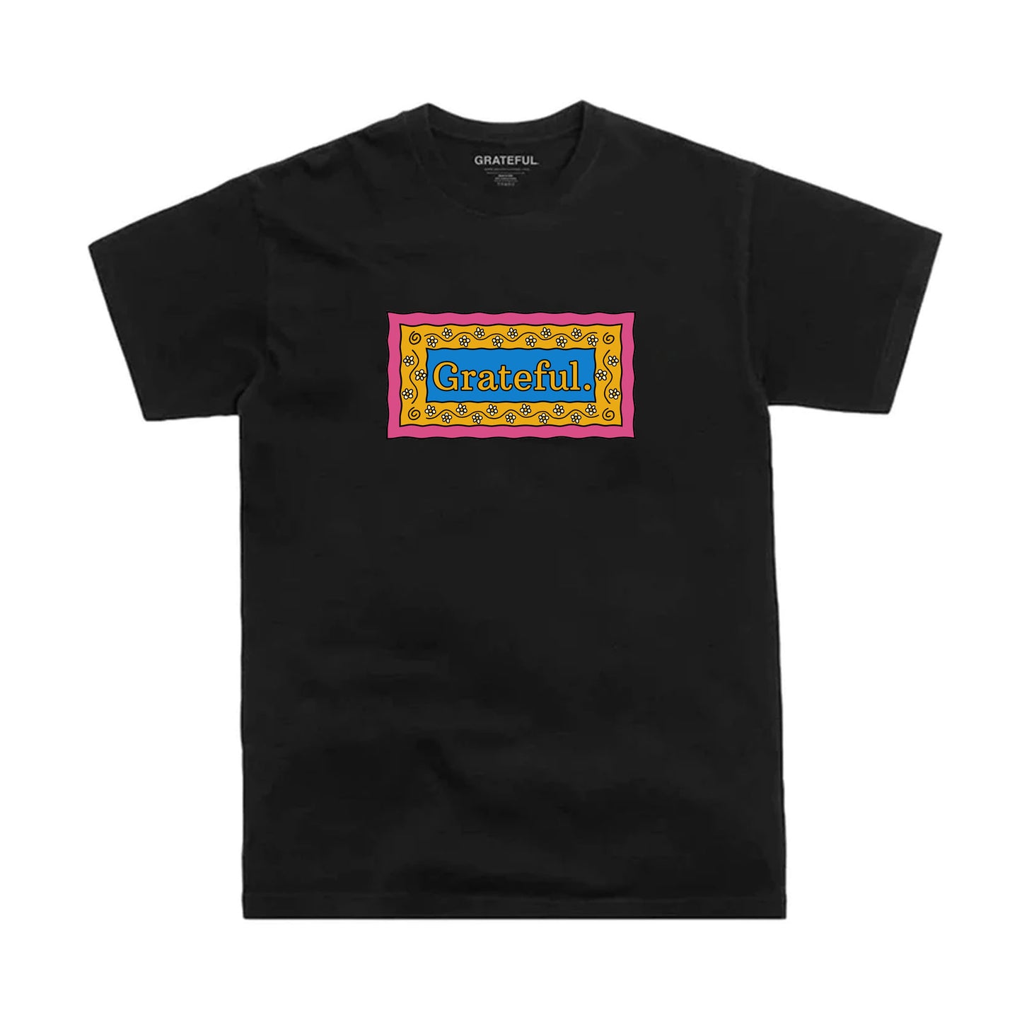 Only Grateful Tee- Black